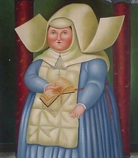 Mother Superior
1974 
oil on canvas
Private Collection