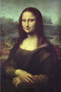 Mona Lisa
1503-05
di Leonardo Da Vinci 
oil on canvas 
Muse du Louvre, Paris 