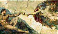 La Creazione di Adamo
1510
di Michelangelo Buonarroti 
oil on canvas
Cappella Sistina 
Vaticano 