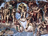 Il Giudizio Finale 
1535-41 
di Michelangelo Buonarroti
oil on canvas
Cappella Sistina 
Vaticano