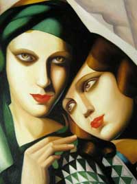 Le Turban Vert 1929 oil on canvas Il dipinto originale fa parte di una Collezione Privata