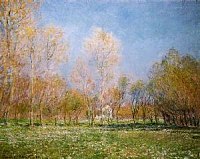 Spring in Giverny
1890 
oil on canvas
Art Institute, 
Williamstown, 
Massachusetts