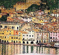 Malcesine sul Garda  
1913 
oil on canvas
Il dipinto originale 
e andato distrutto 
in un incendio