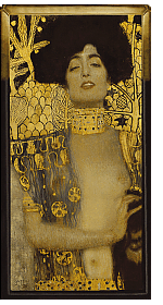 Judith I
1901
Oil on Canvas
(35,5 x 72cm)
Austrian Gallery 
Belvedere