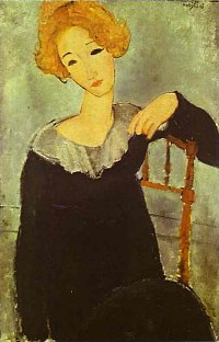 Woman with Red Hair
1917 
oil on canvas
The National Gallery 
of Art, Washington, 
DC, USA 