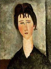 Portrait of a 
Woman in Black
1918 
oil on canvas
collezione privata