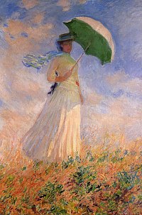 Woman with 
a Parasol 
Facing Right
1886 
oil on canvas
Musee d Orsay, 
Paris